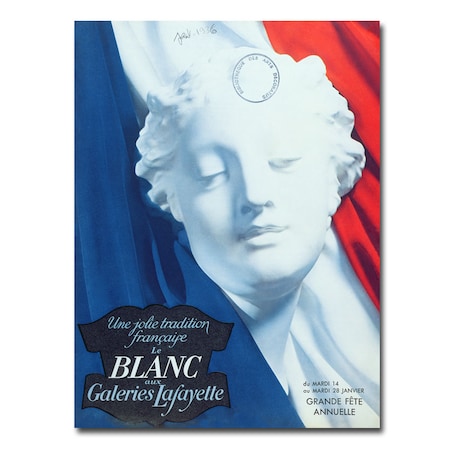 Galeries Lafayette 1936' Canvas Art,35x47